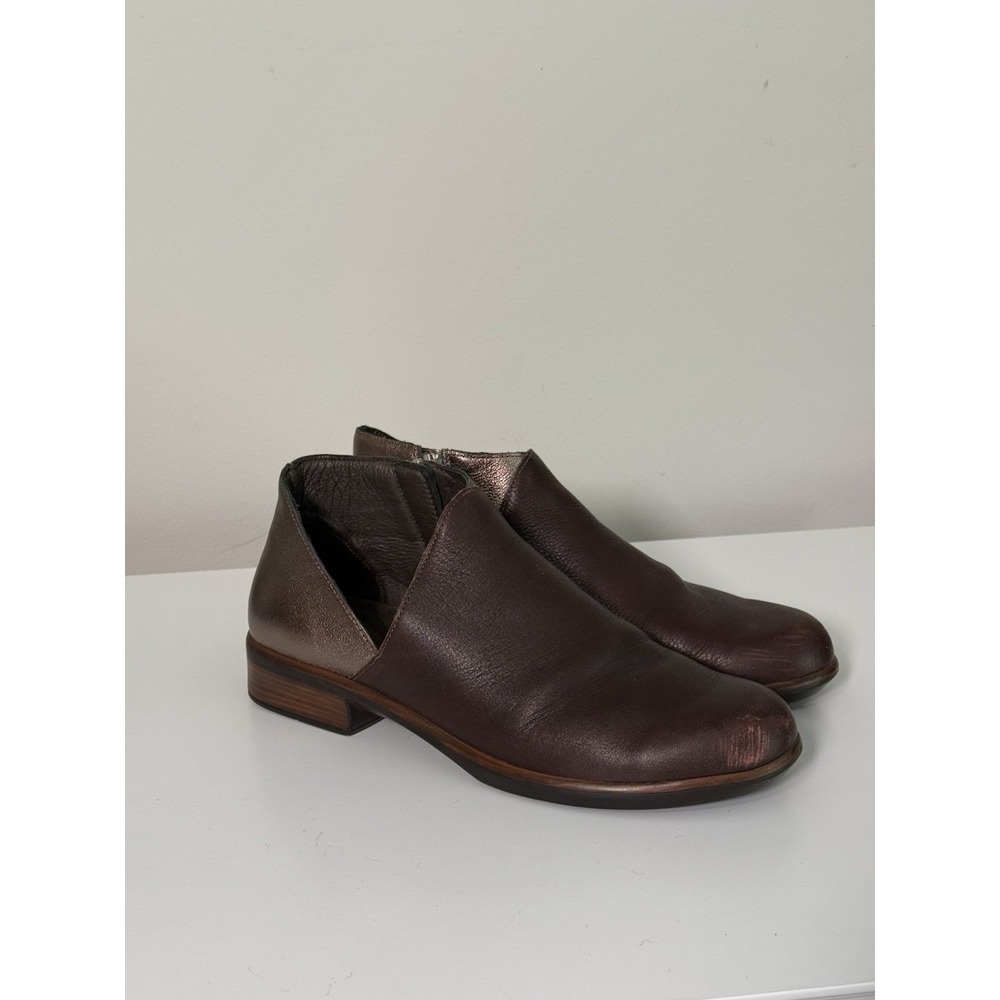 Naot Womens Bayamo Leather Bootie Sz 10 Casual Business Work Event Boho Festival - Picture 2 of 10